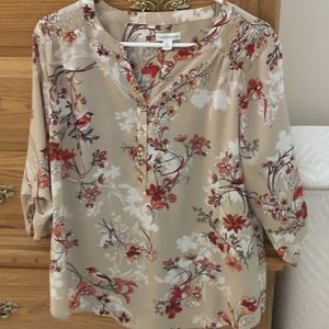 Croft and Barrow Printed Blouse